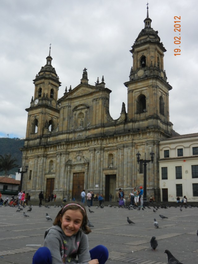 Cathédrale et pigeons
