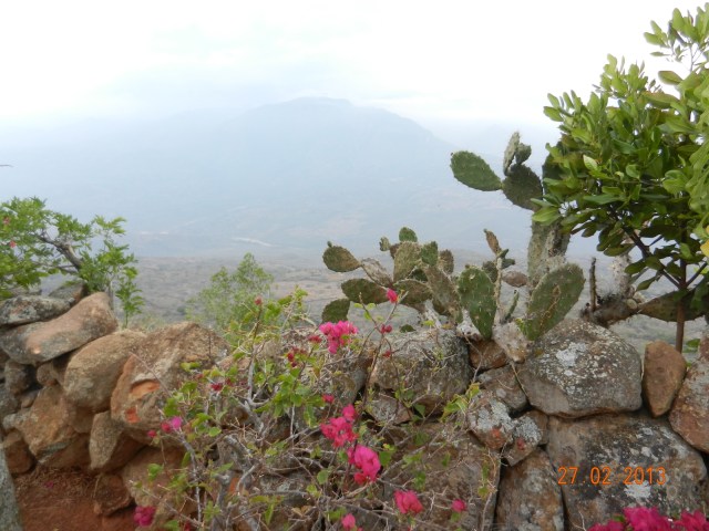 Image d'un trek de 2 heures dans les montagnes de Barichara. Panorama de montagne en "fond d'écran".