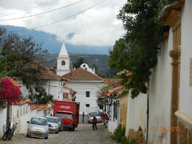 Rue typique de Villa de Leyva