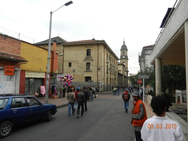 Une rue de Bogota