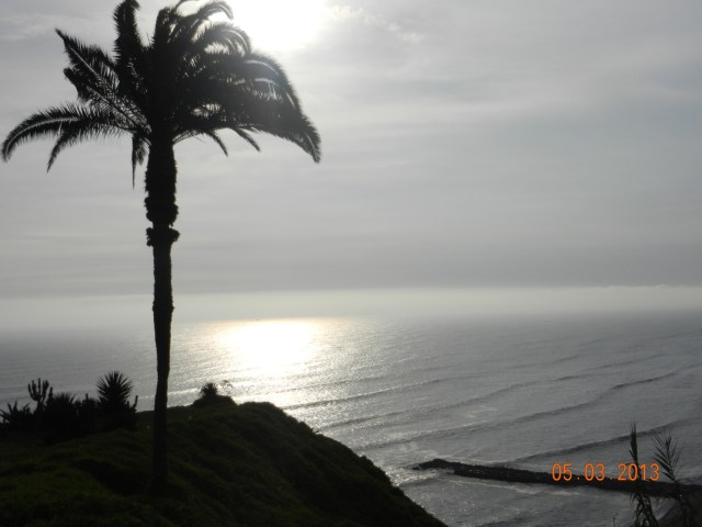 Image romantique (!) près de l'océan