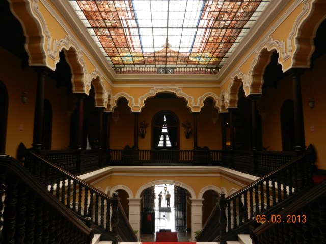 Même musée. Pour ceux qui connaissent, la ressemblance est frappante avec l'intérieur du Titanic. La restauration date de la même époque ! (vers 1910)