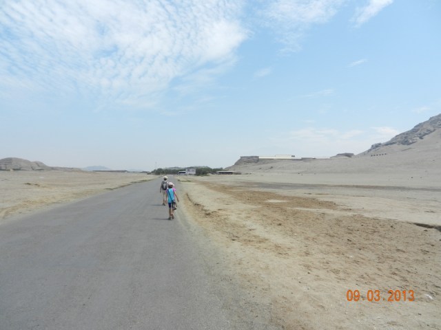 Le chemin vers Chan Chan