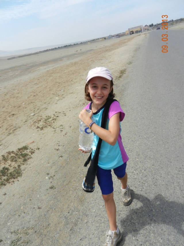 1,5km de marche pour accéder au site désertique de Chan Chan.