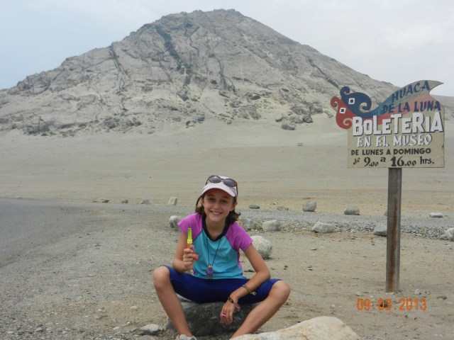 Un bonbon goûte toujours meilleur dans désert.