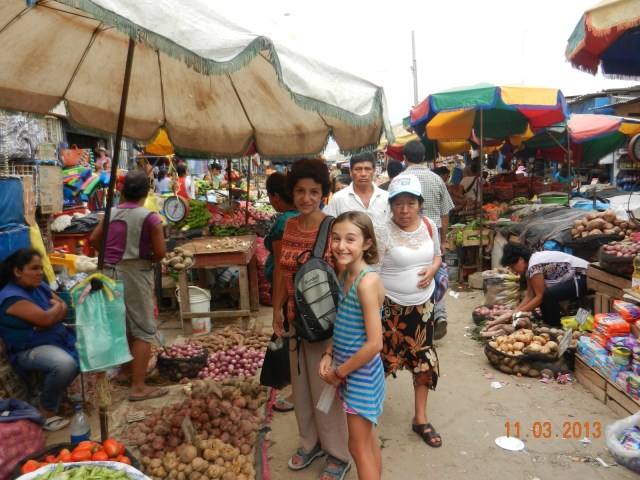 Scène de mercado. Effluves variées et pas toujours la rose !