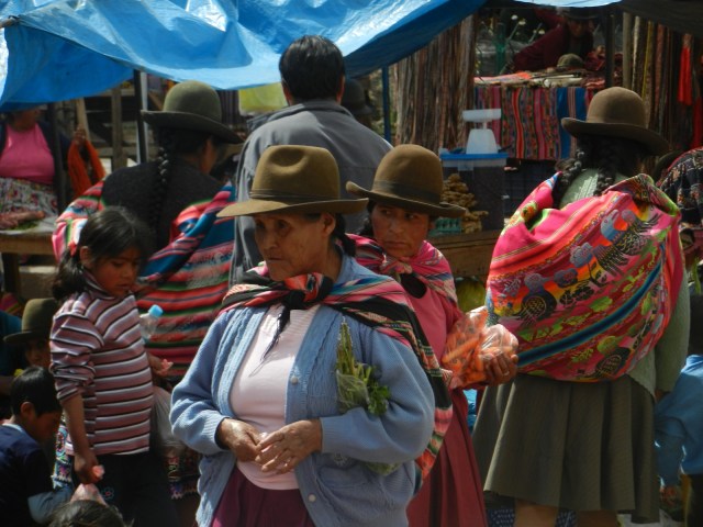 Indiennes Quechua de Pisac.